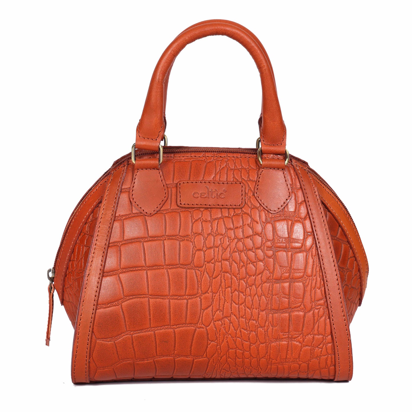 New Classic Leather Handbag with Detachable Sling Strap – Elegant & Versatile Art: BG-1597 Pack of 25