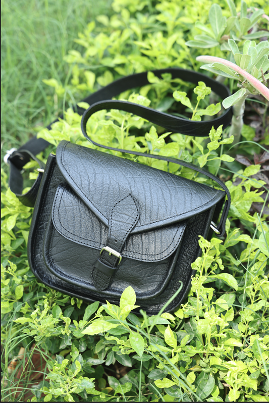 Luxurious Black Leather Embossing Bags – Elevate Your Style, ART:- BG-1364 Pack of 25