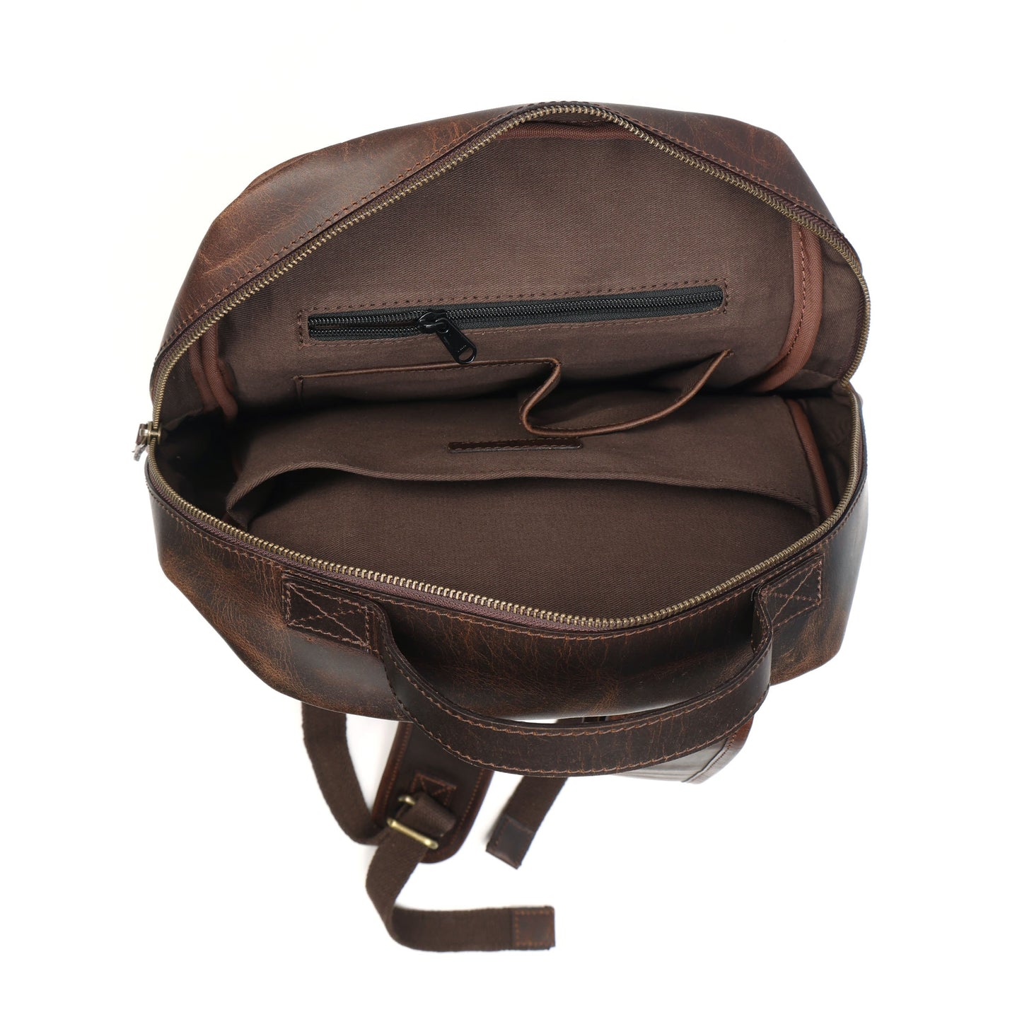 Elevate Your Style – Men's Full-Grain Leather Professional Backpack | Premium & Timeless, Art:- BG-1612 Pack of 25