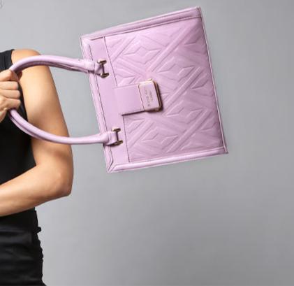 Stylish Synthetic Mauve Bag – Elegant & Versatile Handbag for Any Event,ART:-DK-2003 Pack of 25