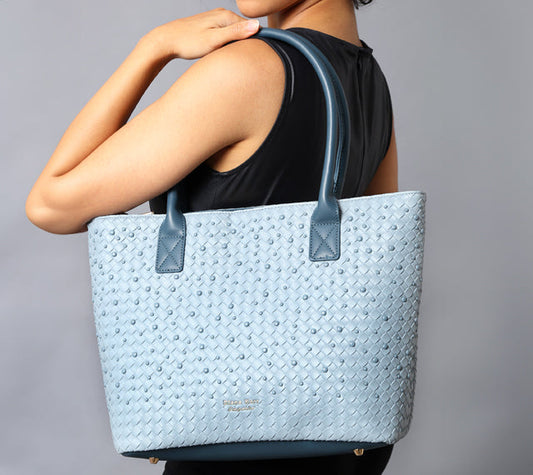 Premium Synthetic Tote Bag – Stylish, Durable & Versatile Handbag, ART:-DK-2010 Pack of 25