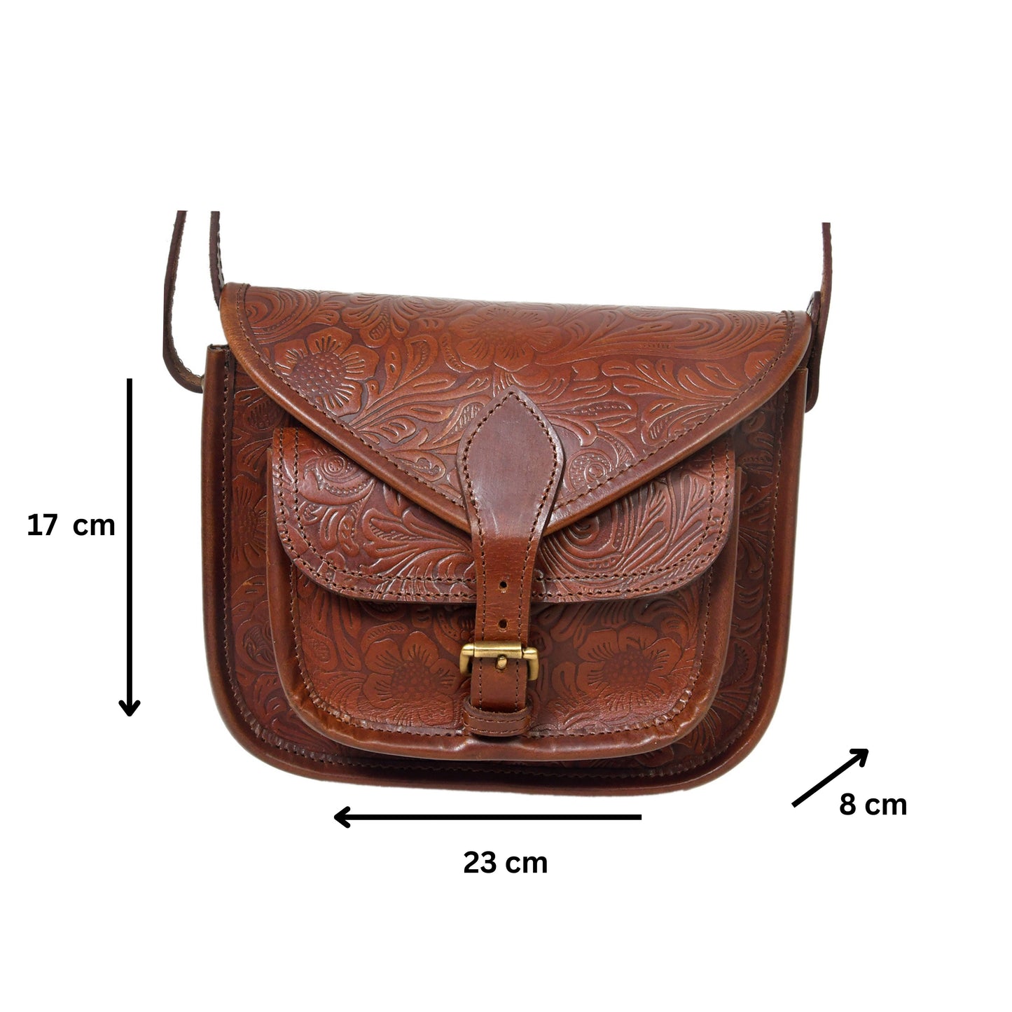 Embossing Leather Bag. Art: BG-1362Brown, BG-1749Black Pack of 25