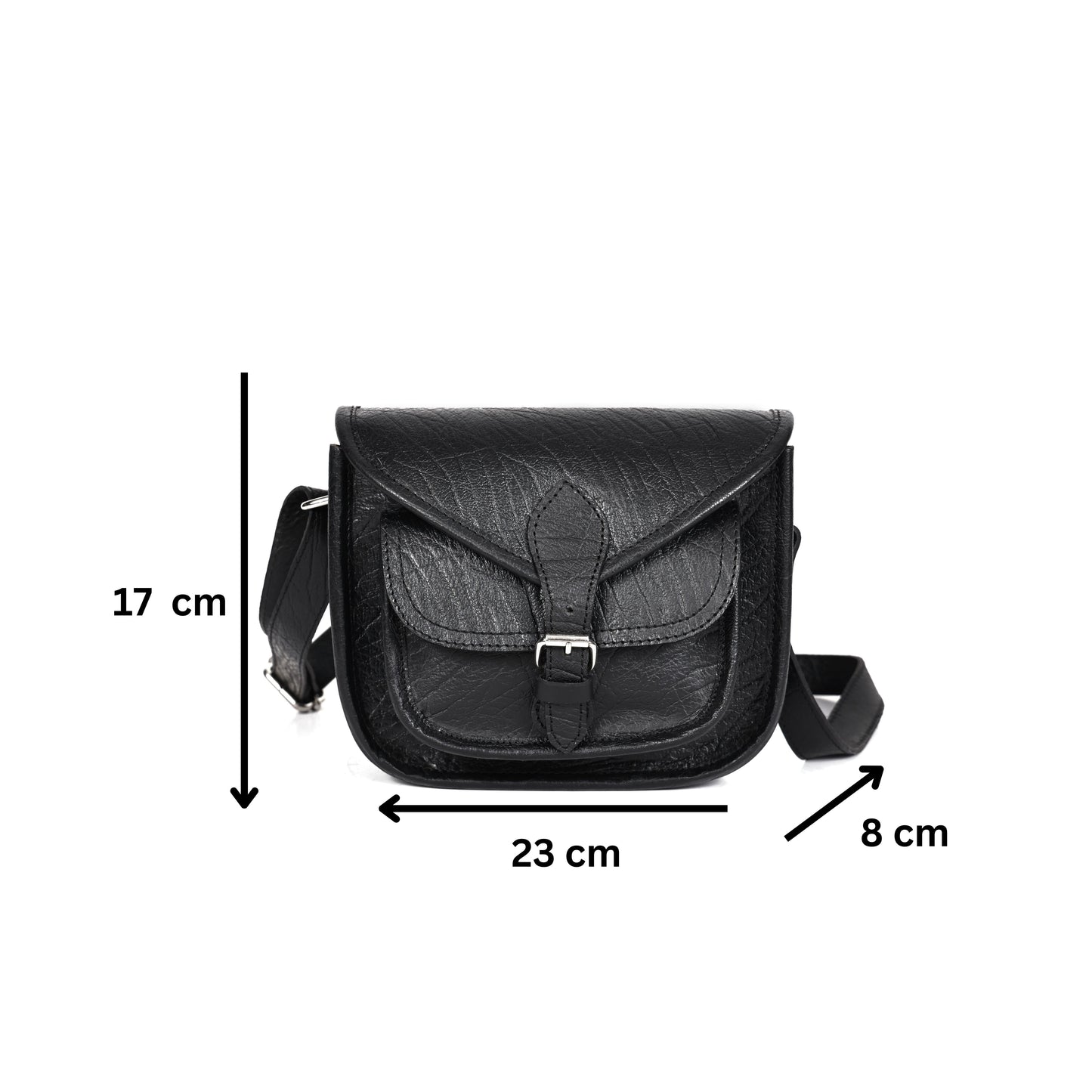 Luxurious Black Leather Embossing Bags – Elevate Your Style, ART:- BG-1364 Pack of 25
