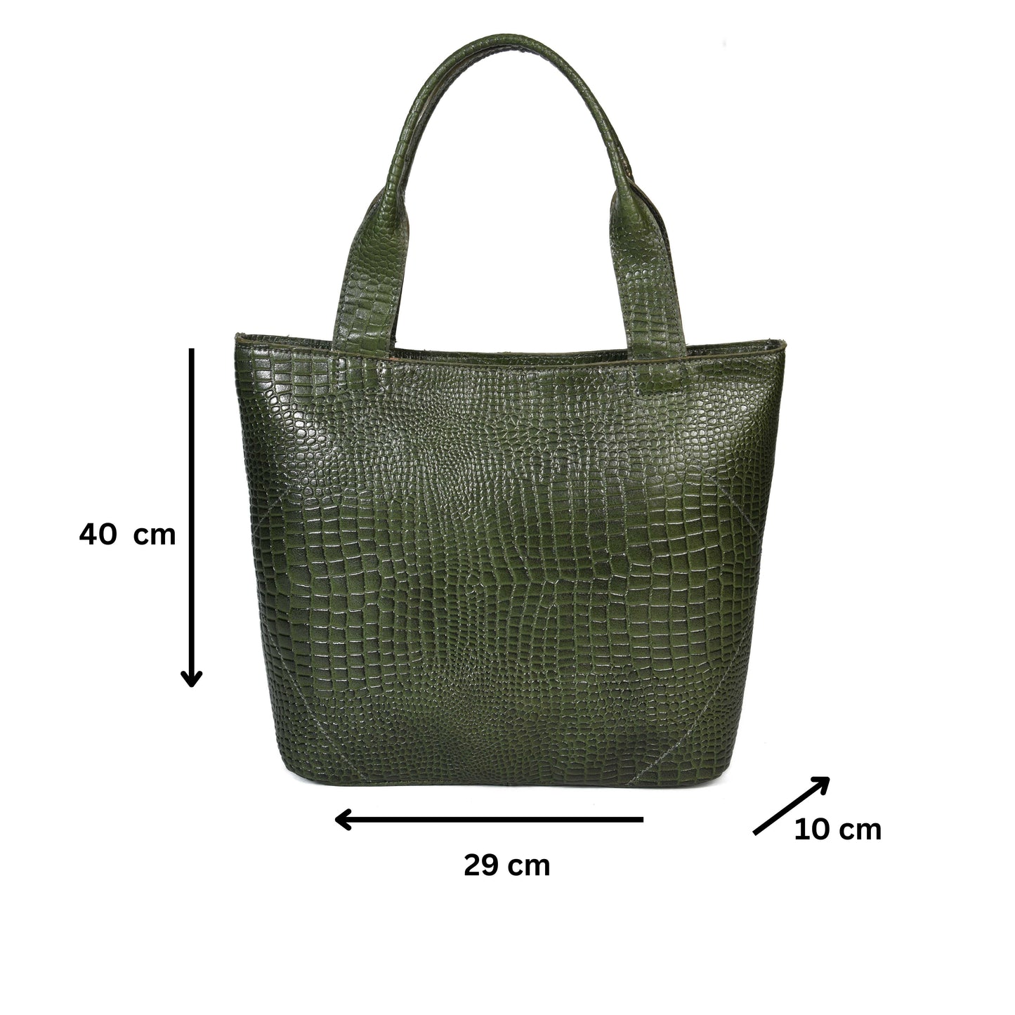 New celtic premium Elegance in Leather Tote Bag with Leather Accents. Art: BG-1387 Pack of 25