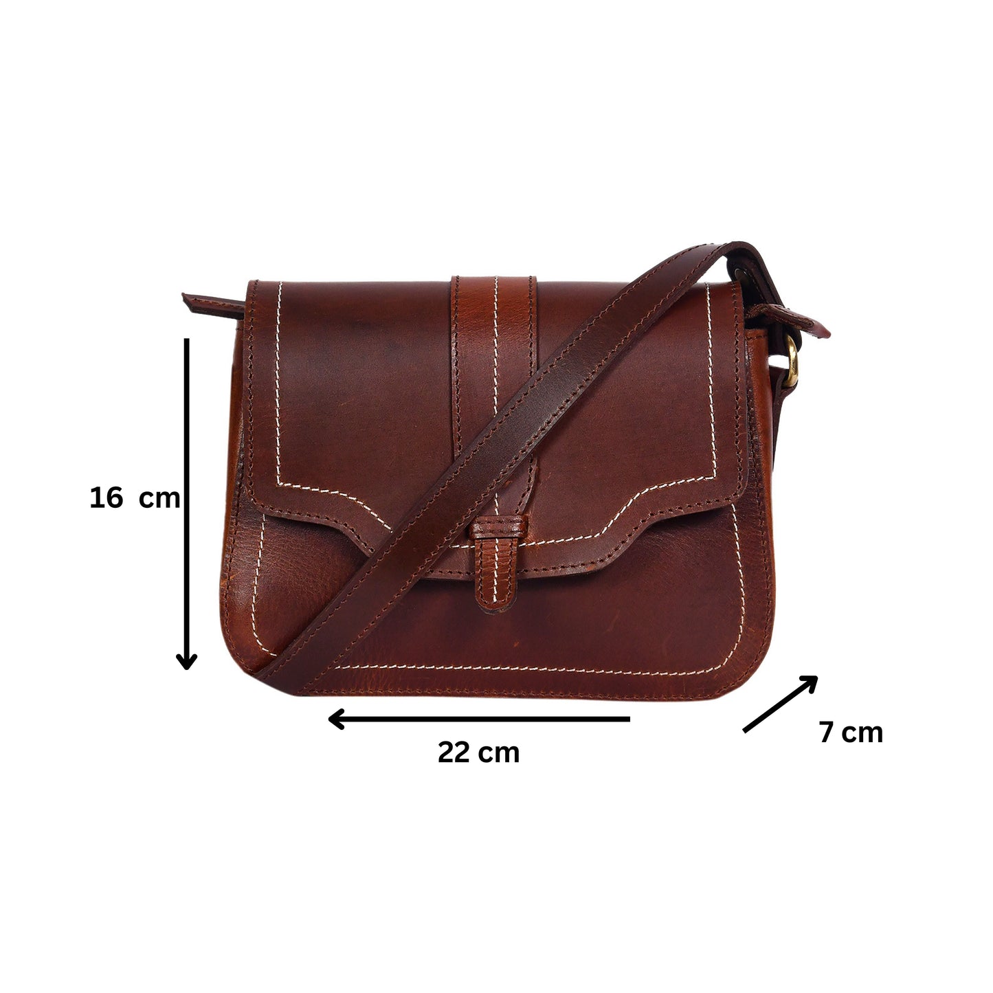 Elevate Your Style with our Leather Sling Bag – The Perfect Fashion Accessory. Art: BG-1459 Pack of 25