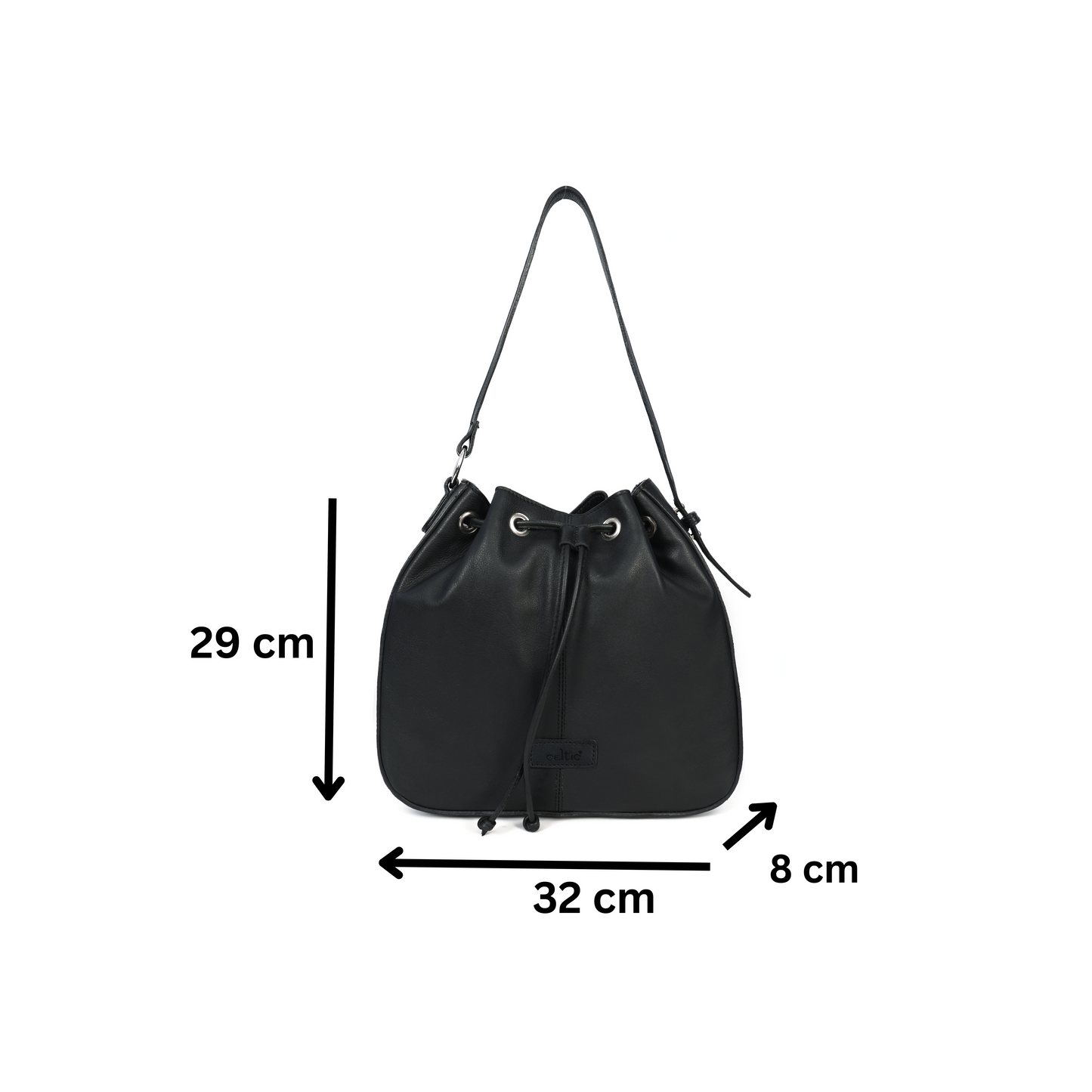 Women's Milled Leather Bag - Elegant, Durable & Stylish Leather Handbag for Everyday Use" - BG-1756 Pack of 25
