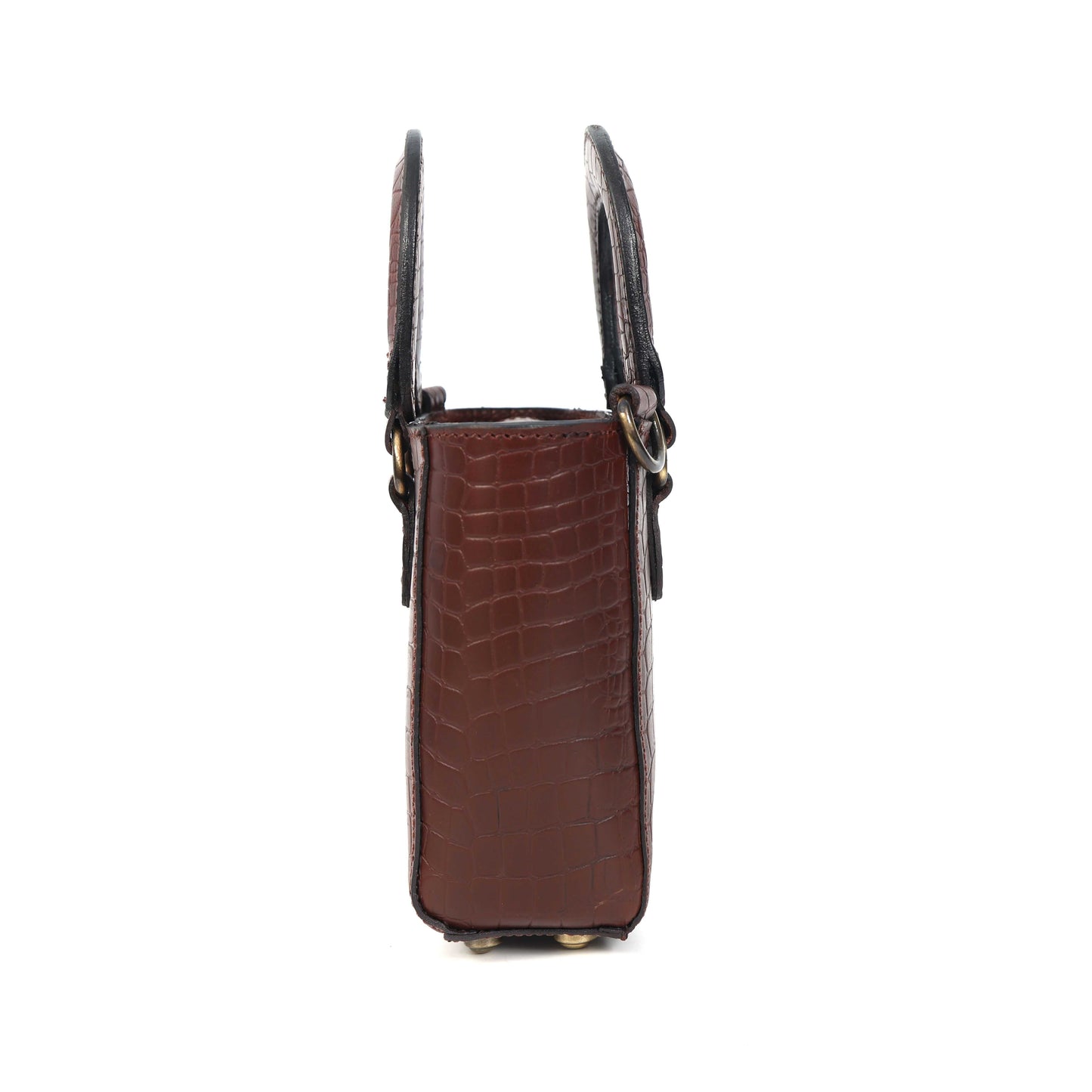 Stylish Leather Croco Print Sling Bag – Chic & Versatile. BG-1621 Pack of 25