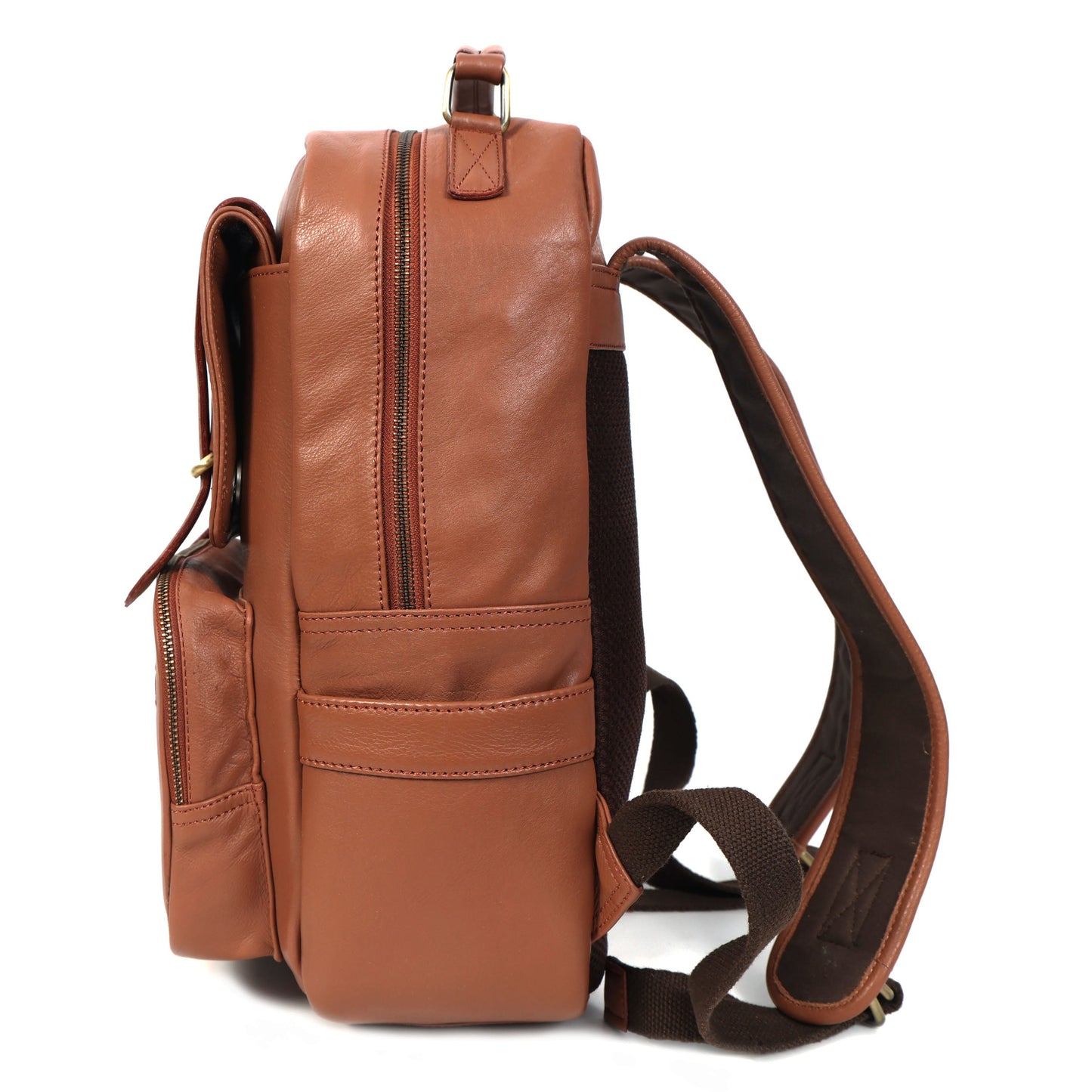 Compact & Stylish Leather Unisex Small Backpack – Perfect for Everyday Use. Art: BG-1610-S Pack of 25