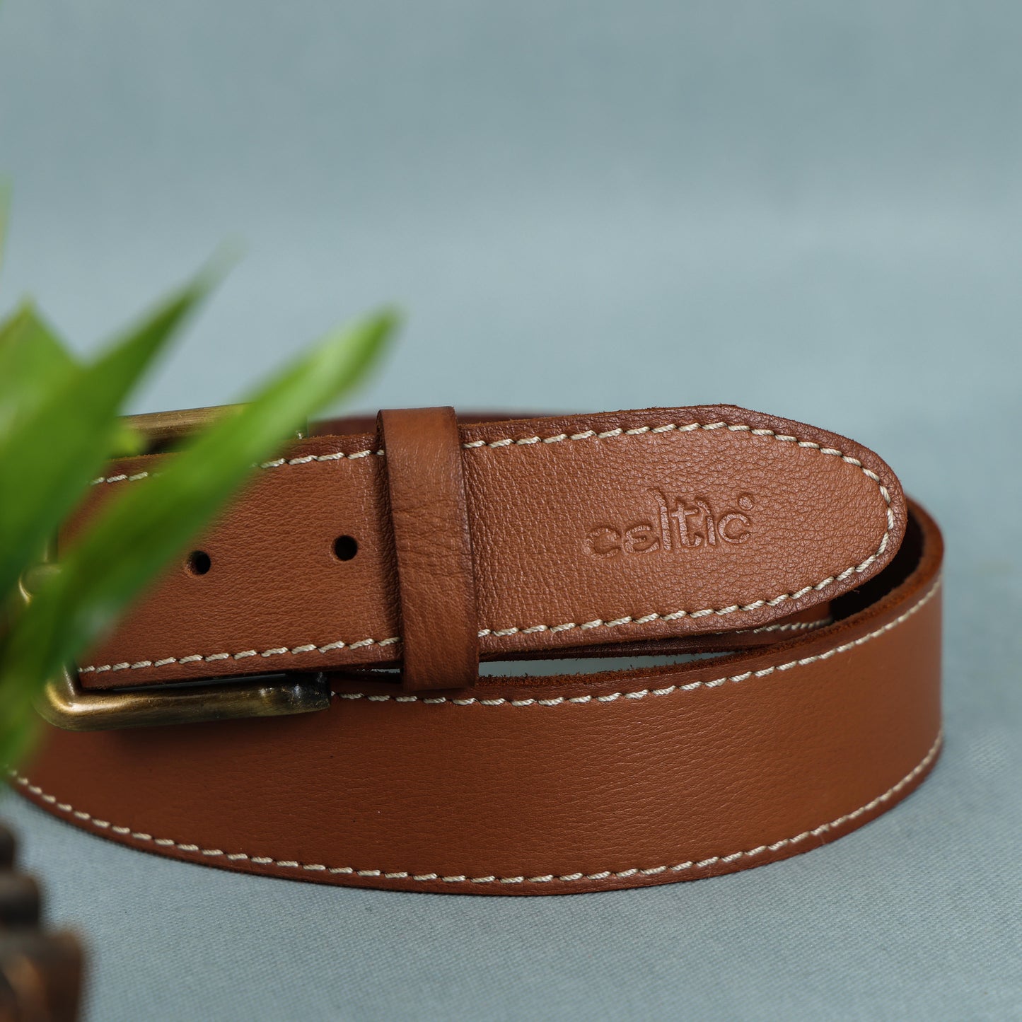Stylish Girls' Leather Belt with Stitching – Trendy Kids' Accessory, ART:-LB-830 Pack of 50