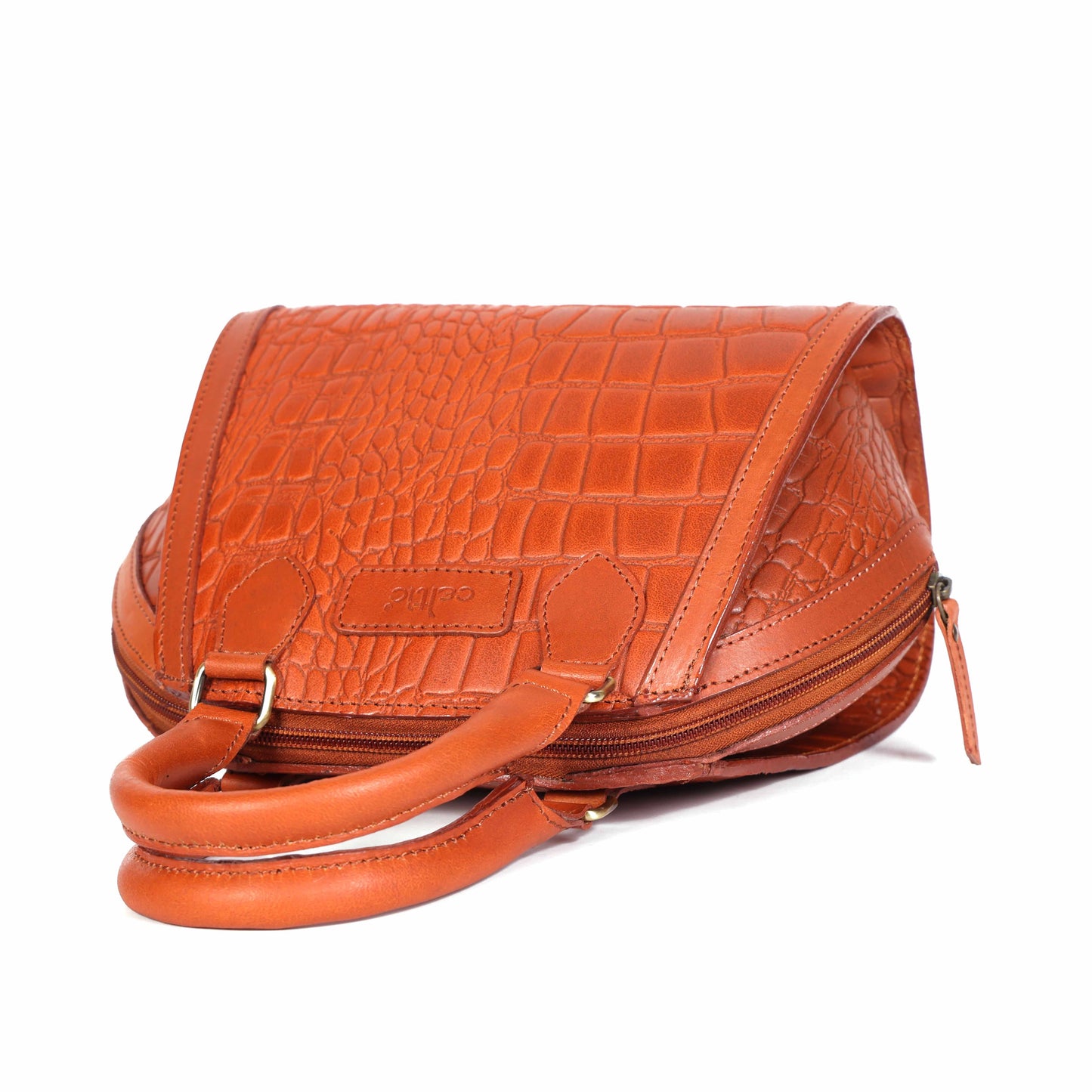 New Classic Leather Handbag with Detachable Sling Strap – Elegant & Versatile Art: BG-1597 Pack of 25