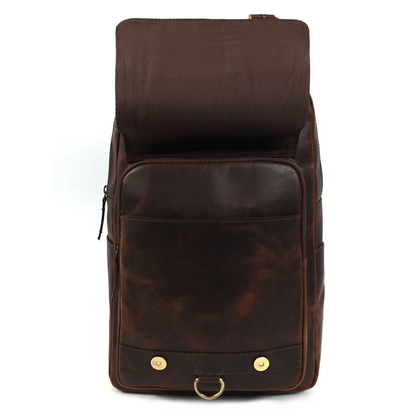 Elevate Your Style – Men's Full-Grain Leather Professional Backpack | Premium & Timeless, Art:- BG-1612 Pack of 25