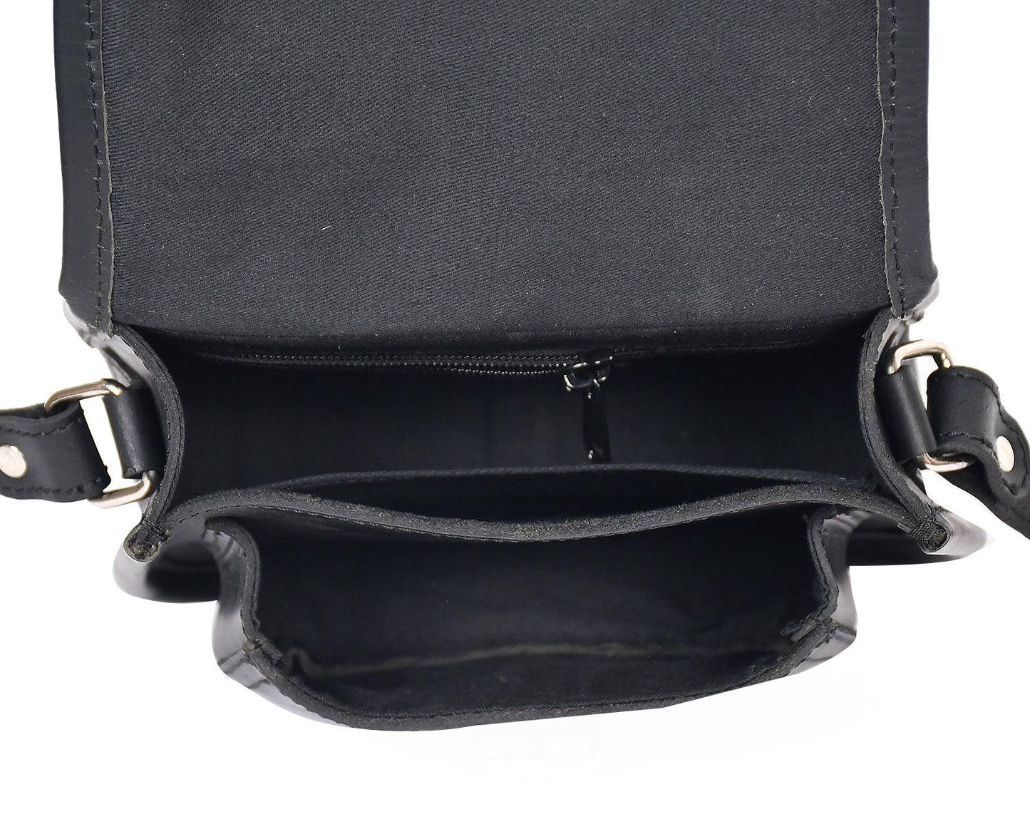 Black Premium Leather Bag | Trending Sling Bag,  Art: BG-1168 Pack of 25