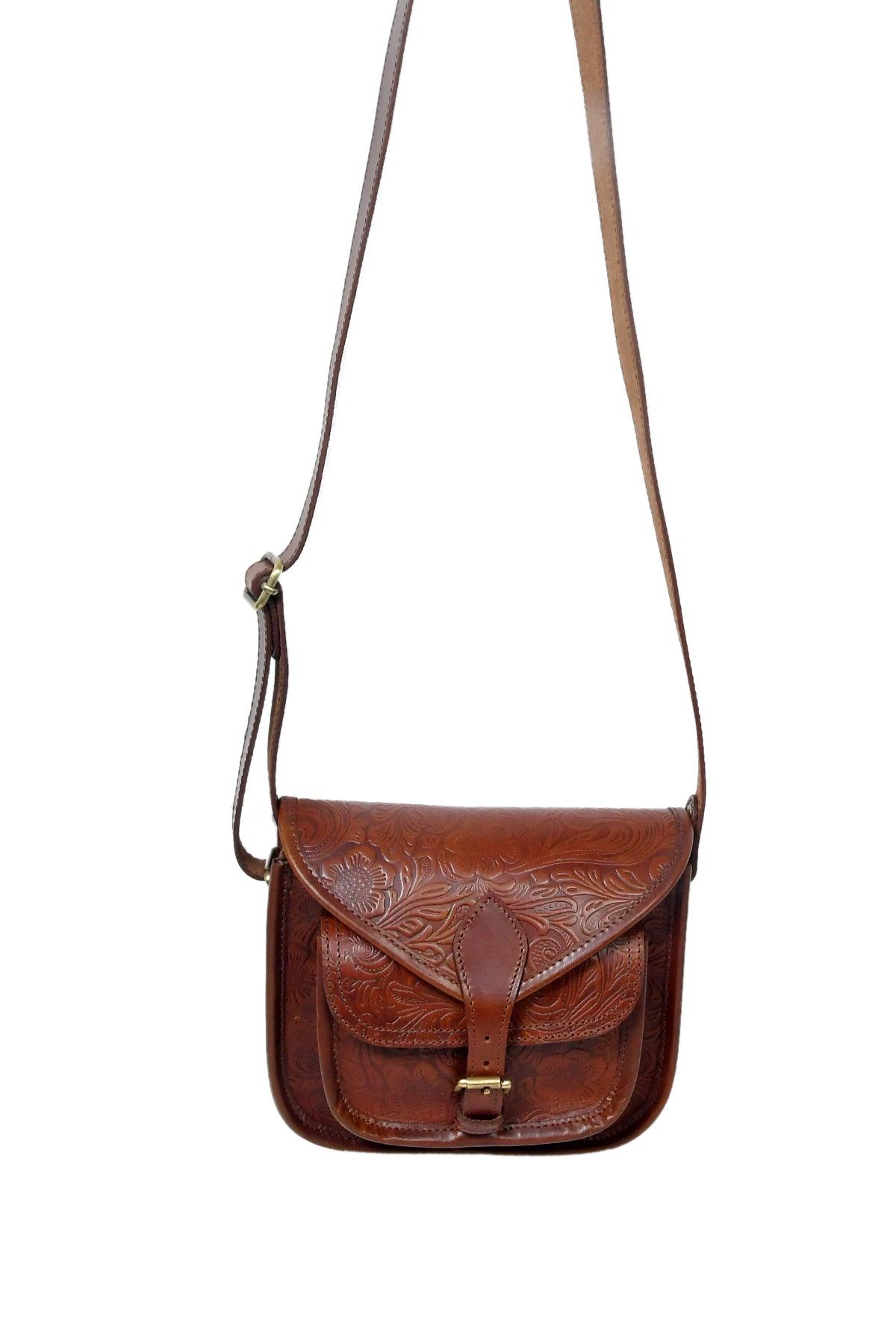 Embossing Leather Bag. Art: BG-1362Brown, BG-1749Black Pack of 25