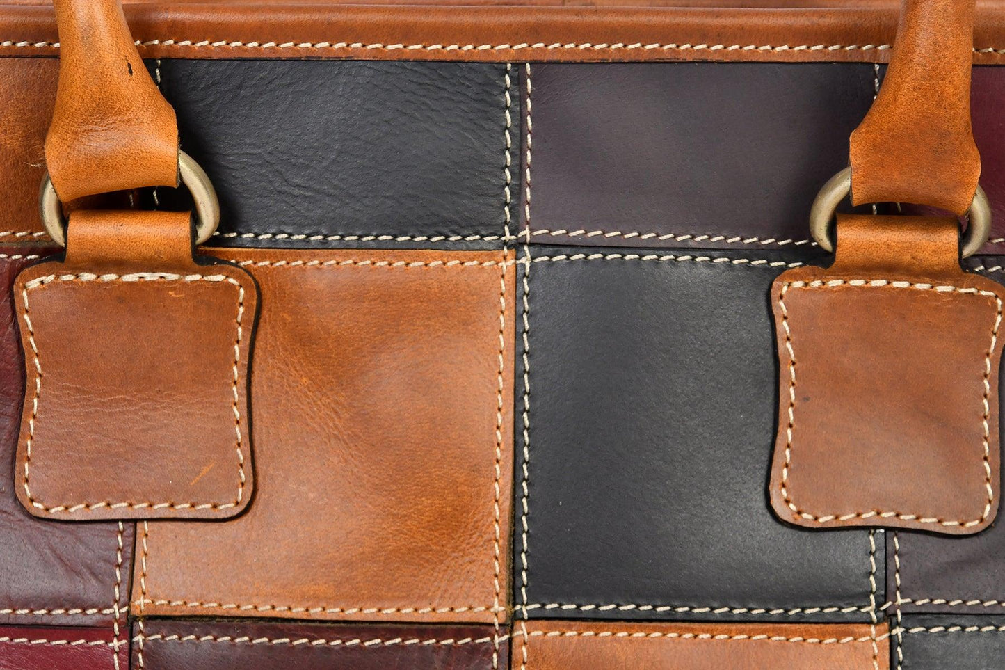 Leather Tote Bag, Art: BG-1307 Pack of 25