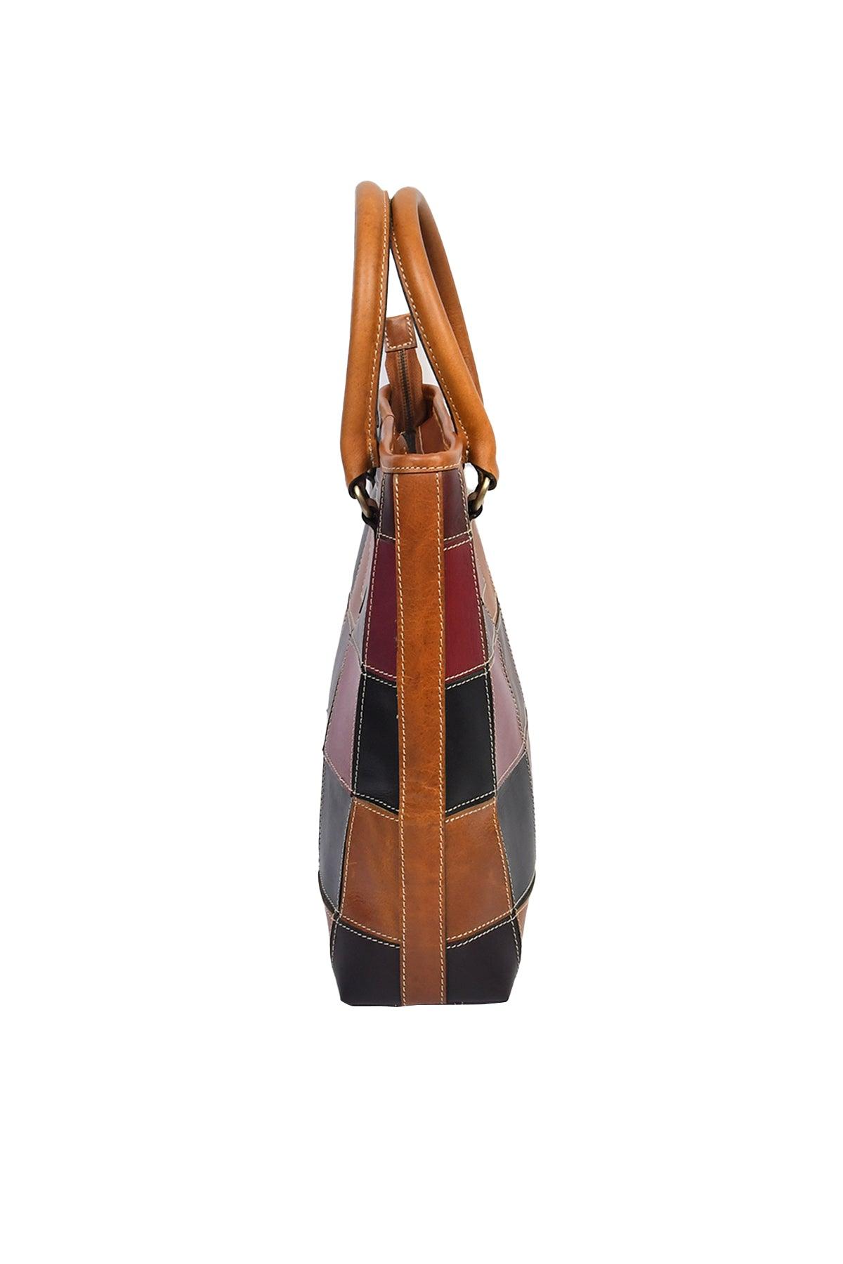 Leather Tote Bag, Art: BG-1307 Pack of 25
