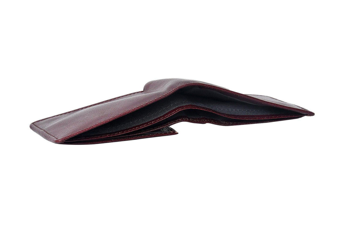 Dark Brown Color Pure Leather Wallet For Men,  Art:- LA-1387 Pack of 50