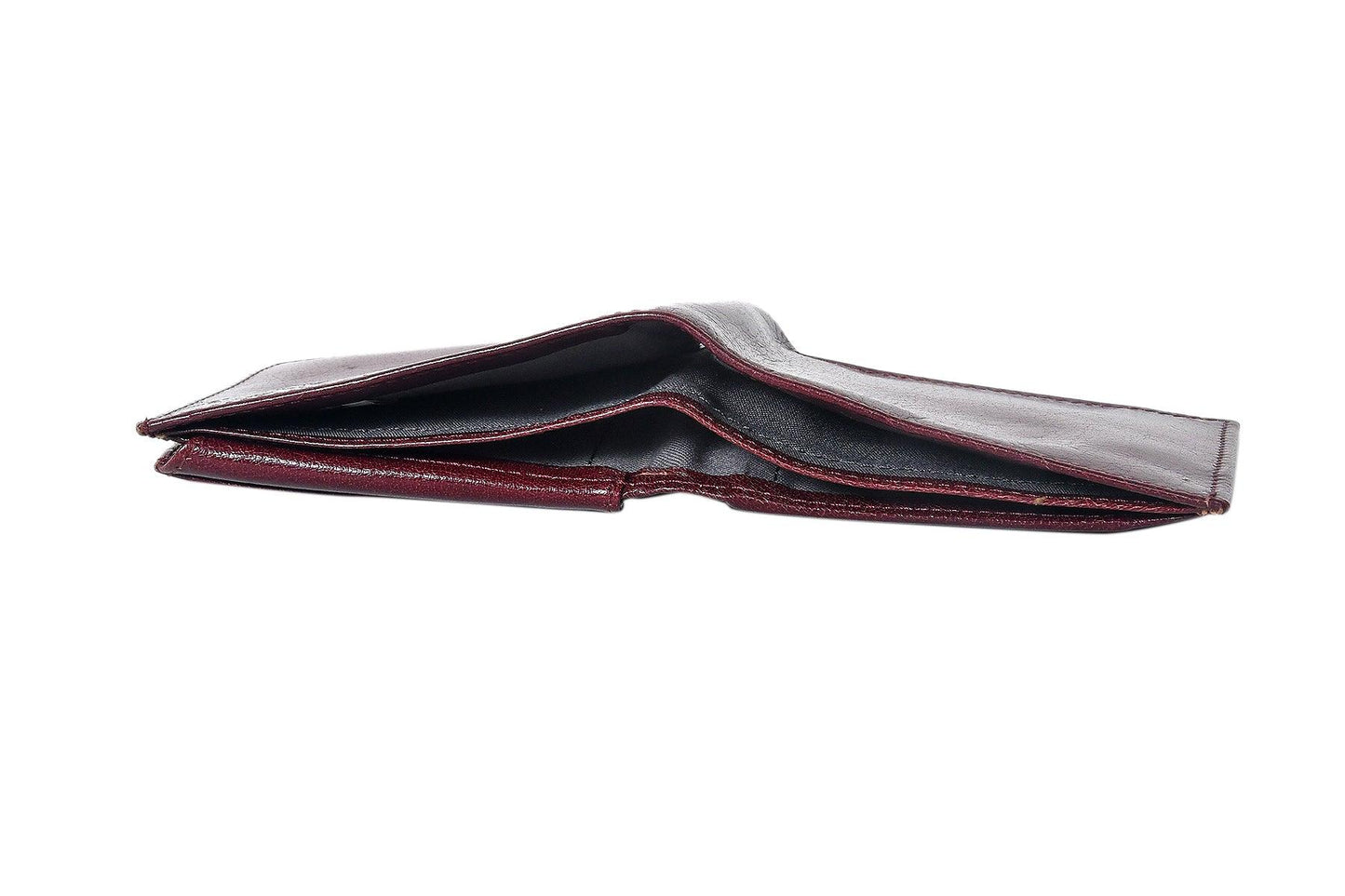 Burgundy Color Pure Leather Wallet For Men, Art:- LA-1388 Pack of 50