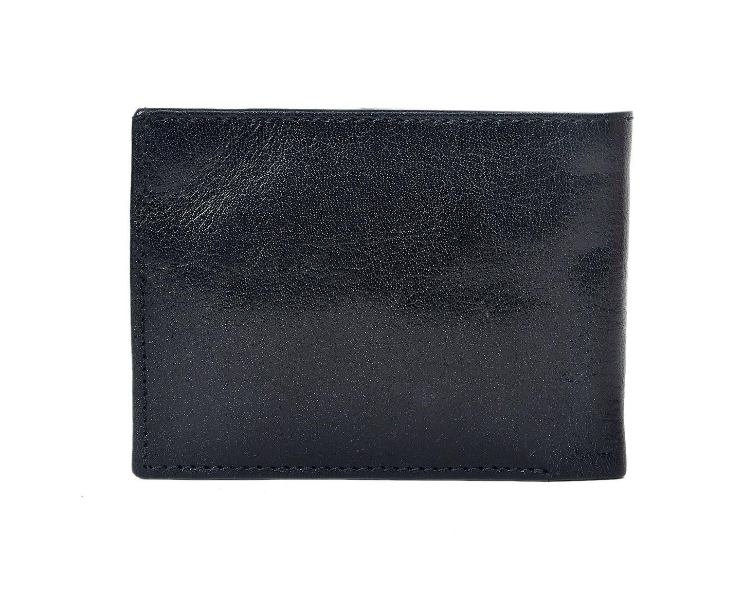 Black Color Pure Leather Wallet For Men, Art:- LA-1389 Pack of 50