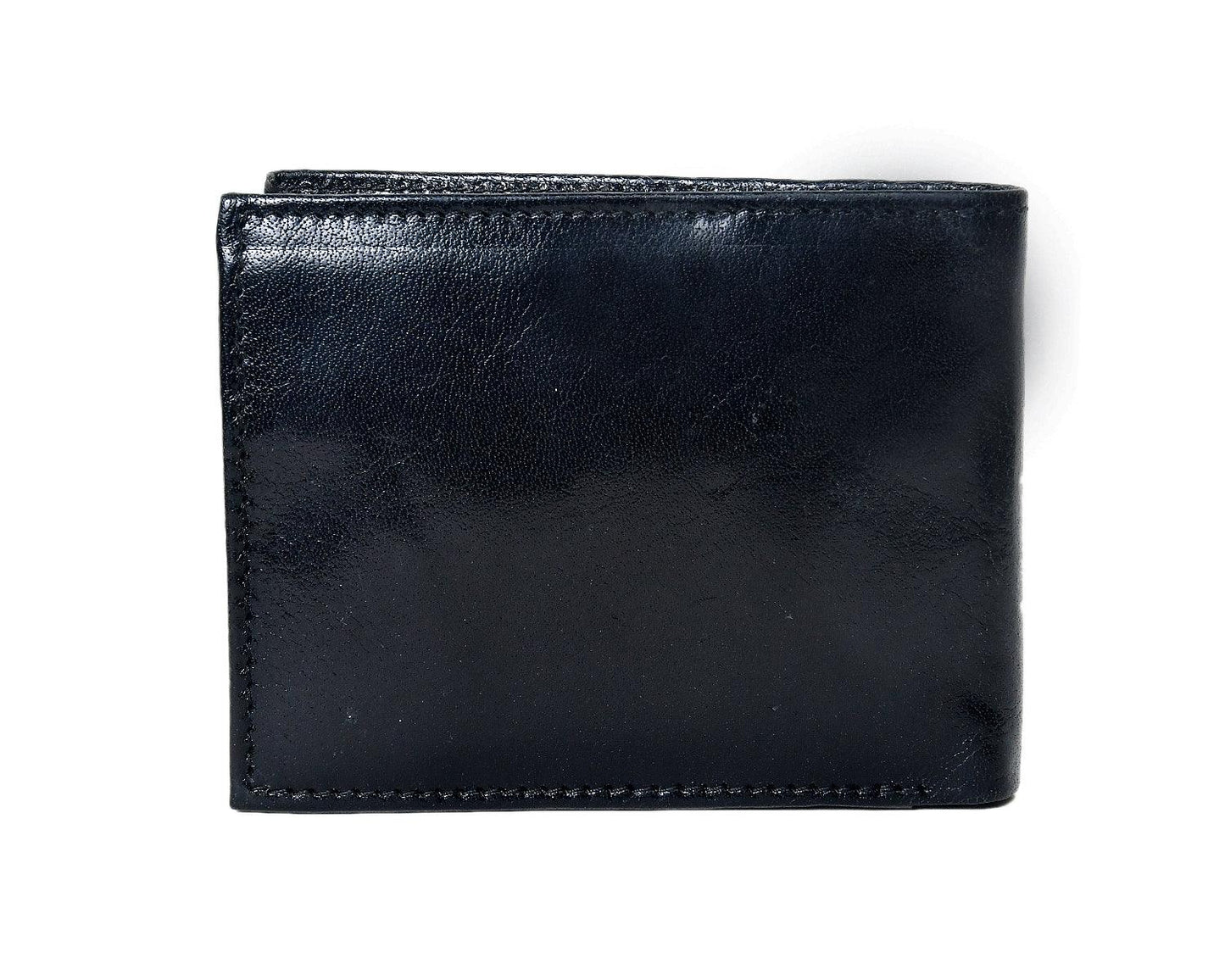 Black Color Pure Leather Wallet For Men, Art:- LA-1397 Pack of 50