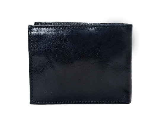 Black Color Pure Leather Wallet For Men, Art:- LA-1397 Pack of 50