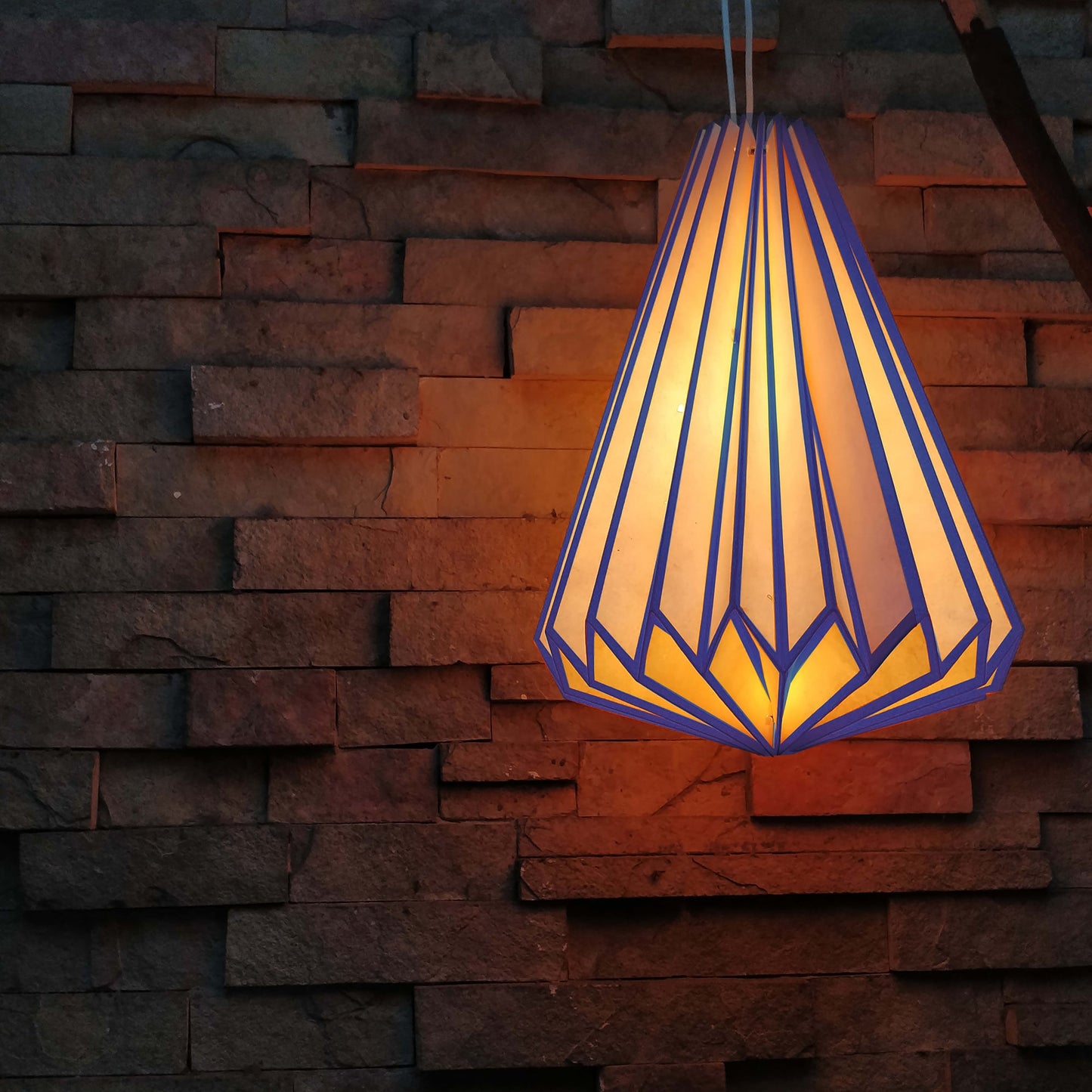 ARCHIGAMI CONE LAMP - Pune Handmade Papers