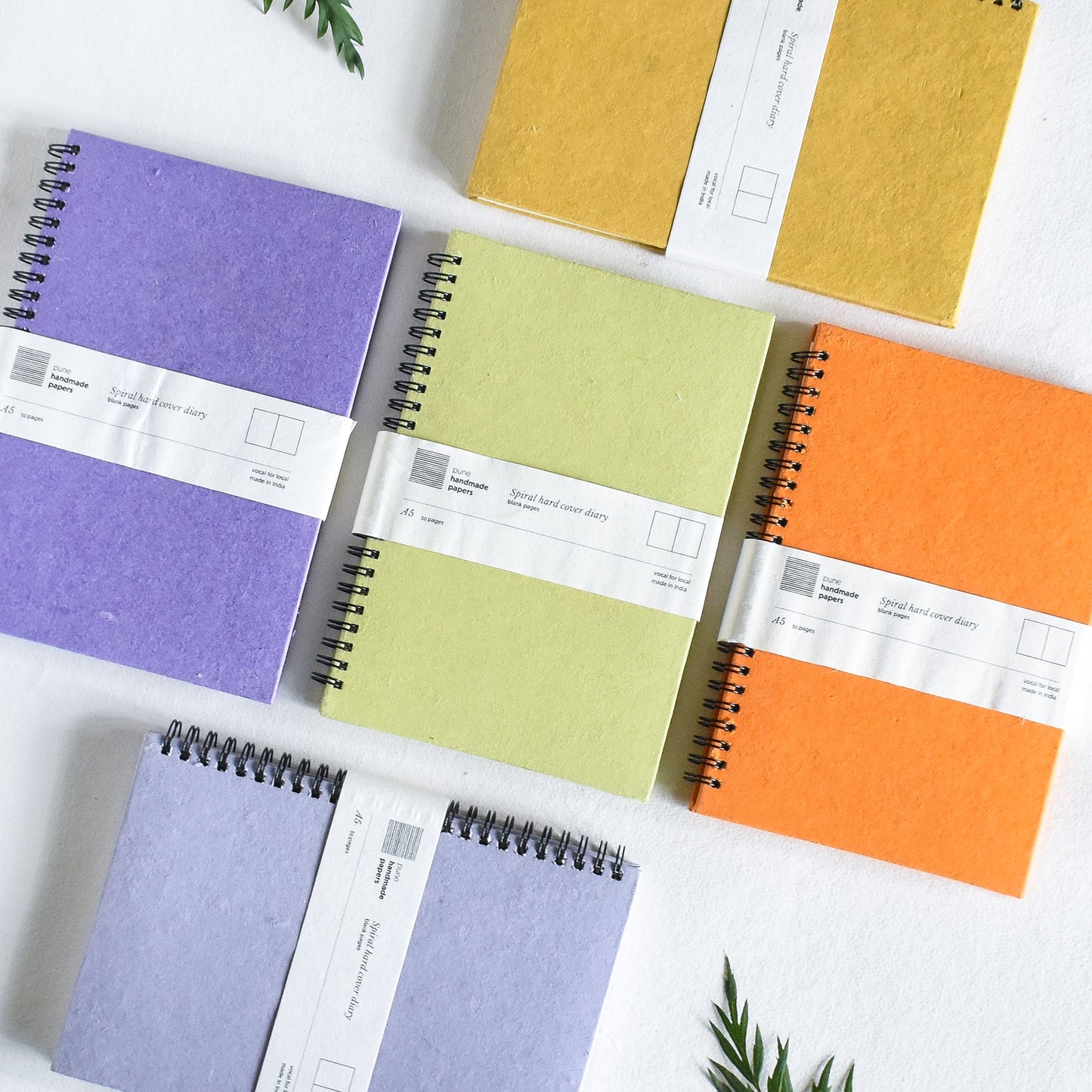 ASSORTED SPIRAL HARDCOVER DIARY Pack of 50