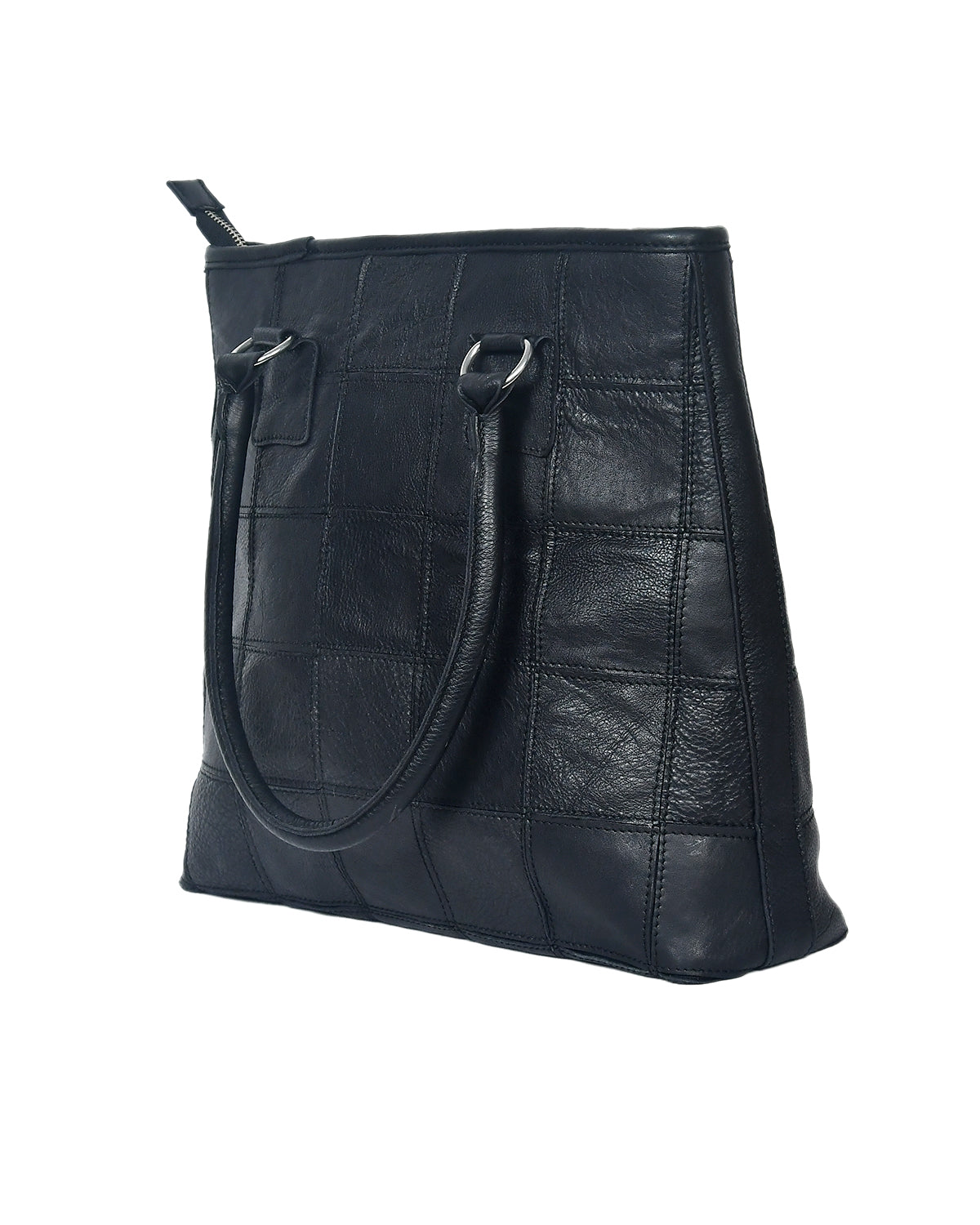 Black Premium Tote Leather Bag, Art: BG-1141 Pack of 25