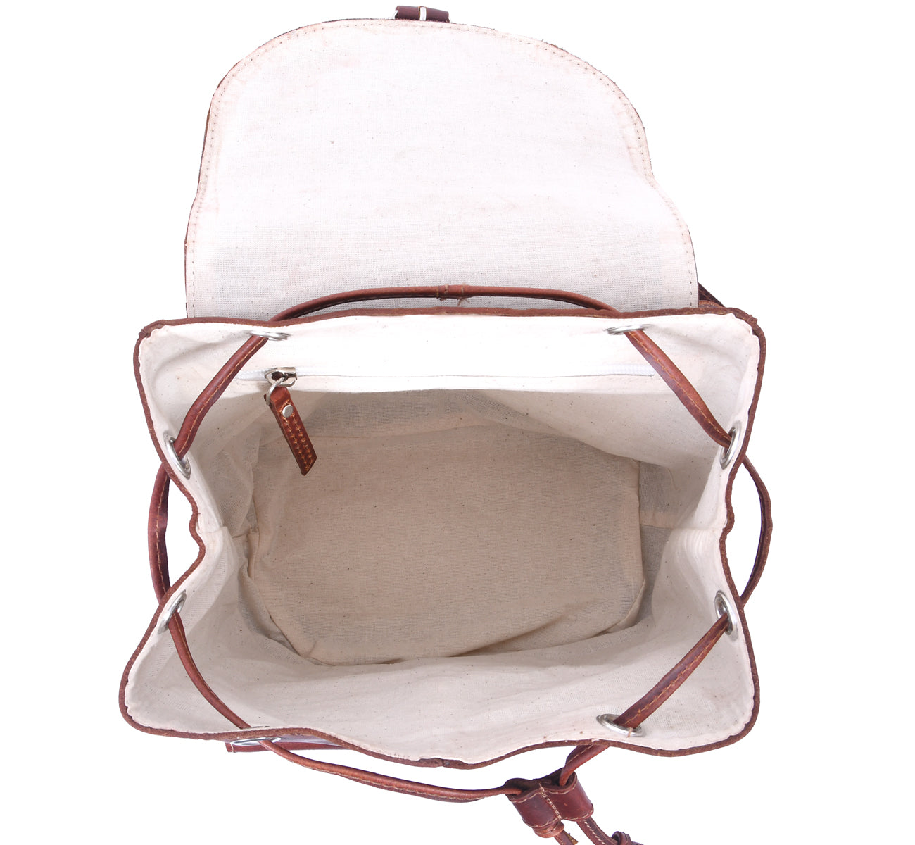 Elegant Brown Leather Backpack: A Timeless Fashion Statement. Art: BG-1277 Pack of 25