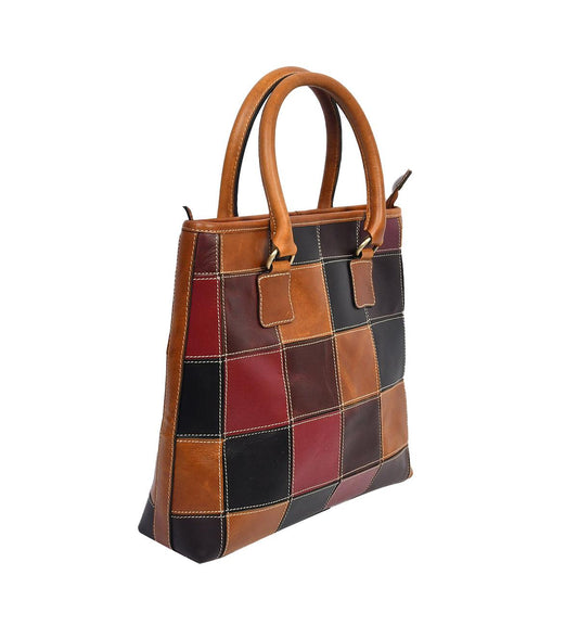 Leather Tote Bag, Art: BG-1307 Pack of 25