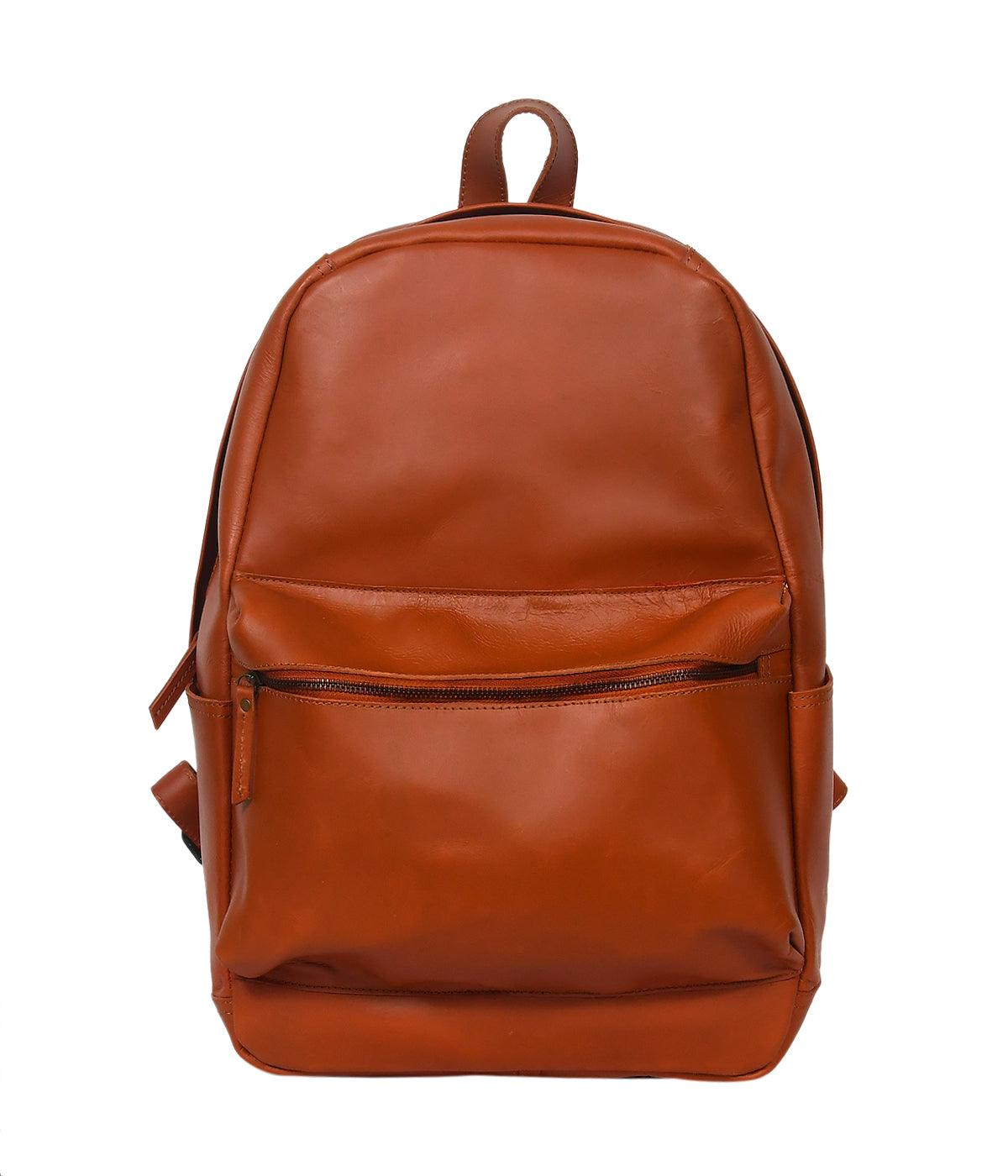 Leather Shoulder Office Backpack | Water Resistant Bag For Men, Art: BG-1419 Pack of 25