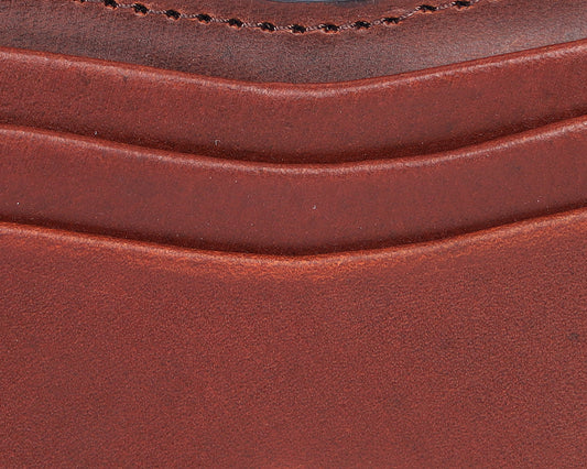 Elegant Brown Leather Card Holder: A Stylish Essential for Your Cards.ART:-LA-1463 Pack of 50