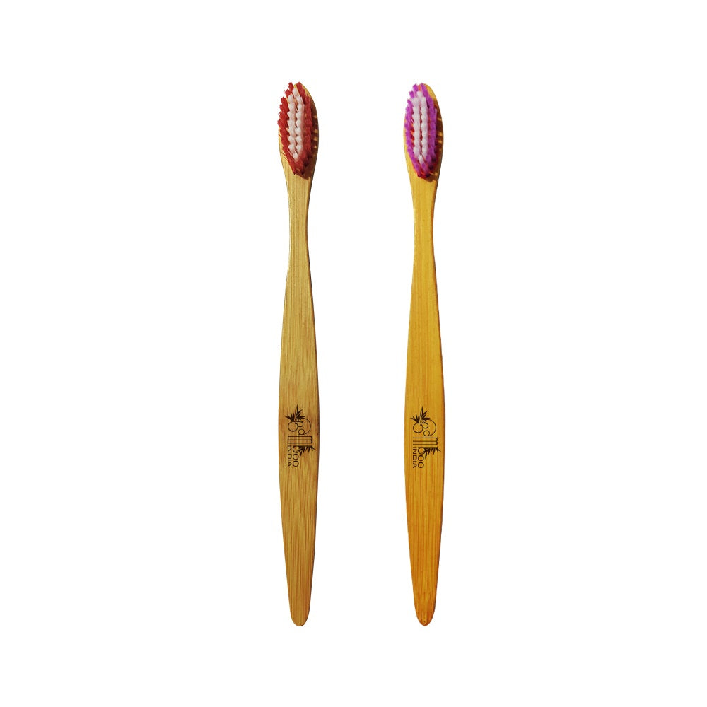 Bamboo Toothbrush Standard Adult - Medium (Pack of 2) Pack of 50