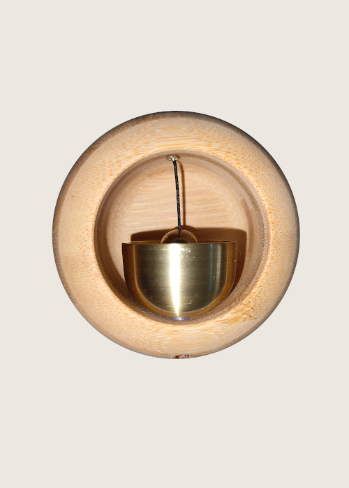 Japanese Style Bamboo Door Bell - Round Shape Pack of 50
