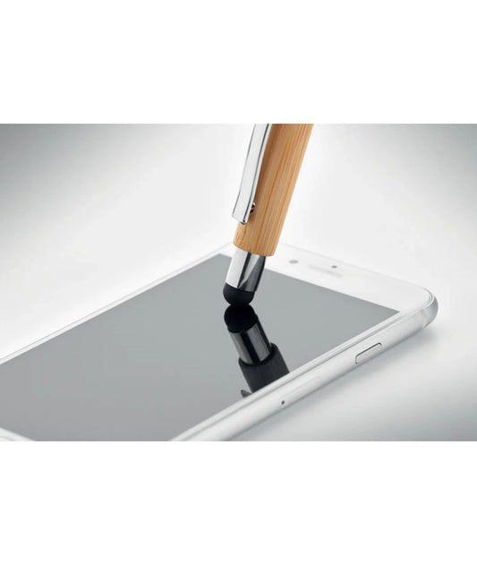 Bamboo Pen with Stylus Pack of 50