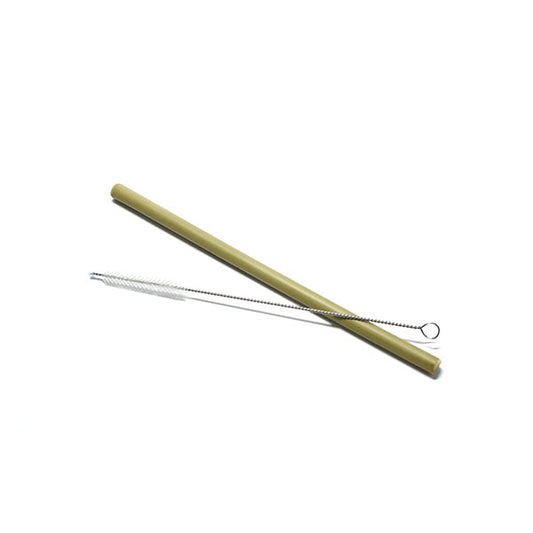 Bamboo Natural Straws (pack of 4) with cleaner Pack of 50