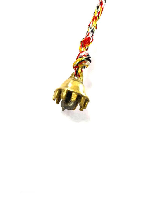 Brass Car Hangings Bell Chimes Sweet Melody Utility Decoration From Tamrapatra Pack of 50