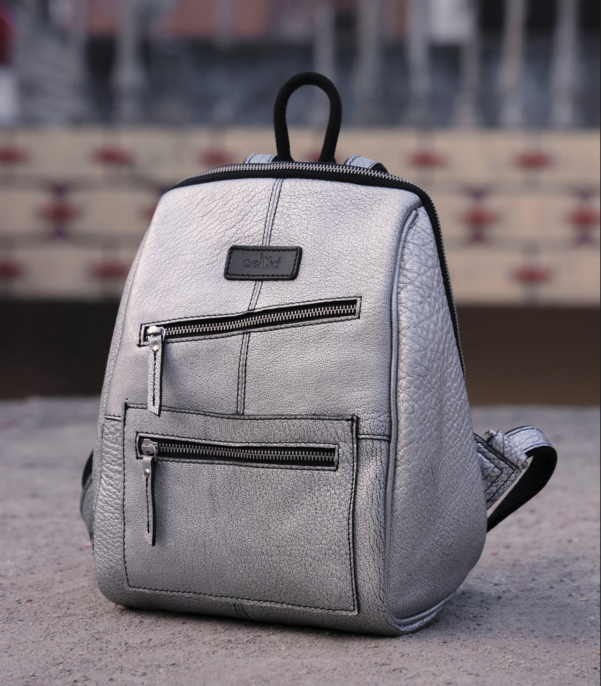 Elevate Your Style with Our Premium Brown Leather Backpack. Art: BG-1383 Pack of 25