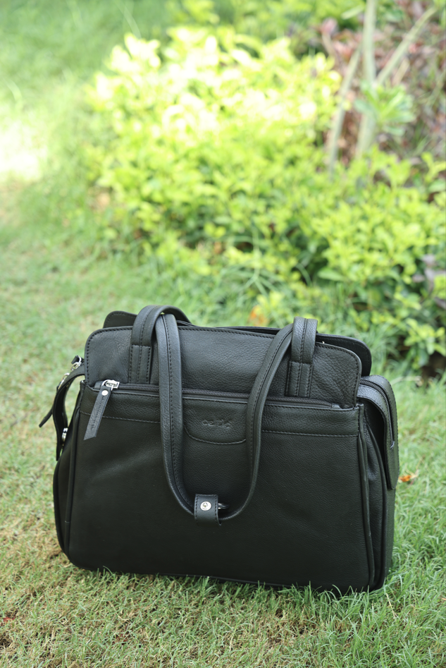 Elegant NDM Soft Leather Tote Bag – Luxurious, Spacious, and Versatile. Art:-BG-1609 Pack of 25