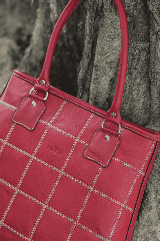 "Radiant Red Elegance: Elevate Your Style with Our Striking Tote Bag" Art: BG-1521-Z Pack of 25