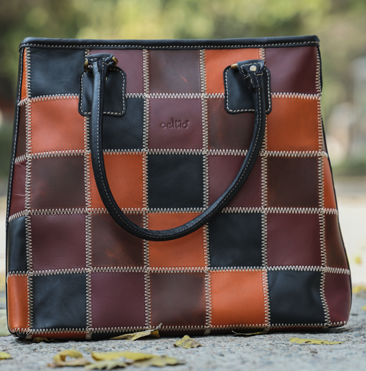 "Zigzag Chic: Elevate Your Style with Our Trendy Tote Bag!" Art: BG-1307-Z Pack of 25