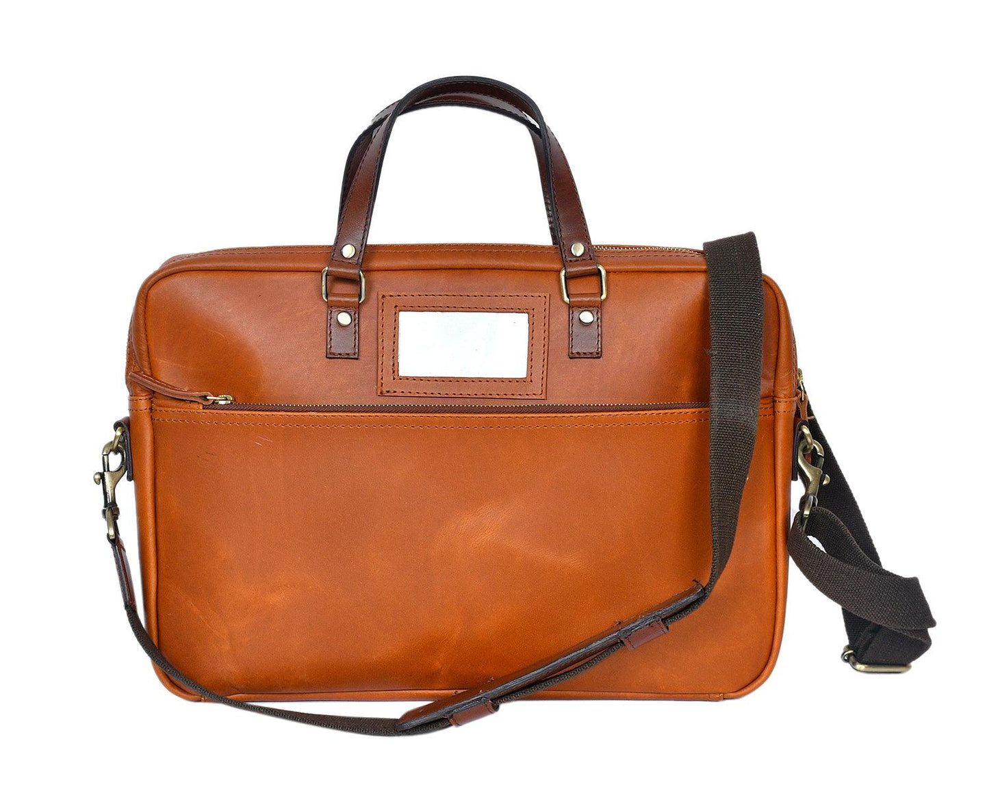 Premium Premium Leather Laptop Bag For Office And To Carry Your Full Size Laptop anywhere Safely. Art: BG-1542 Pack of 25