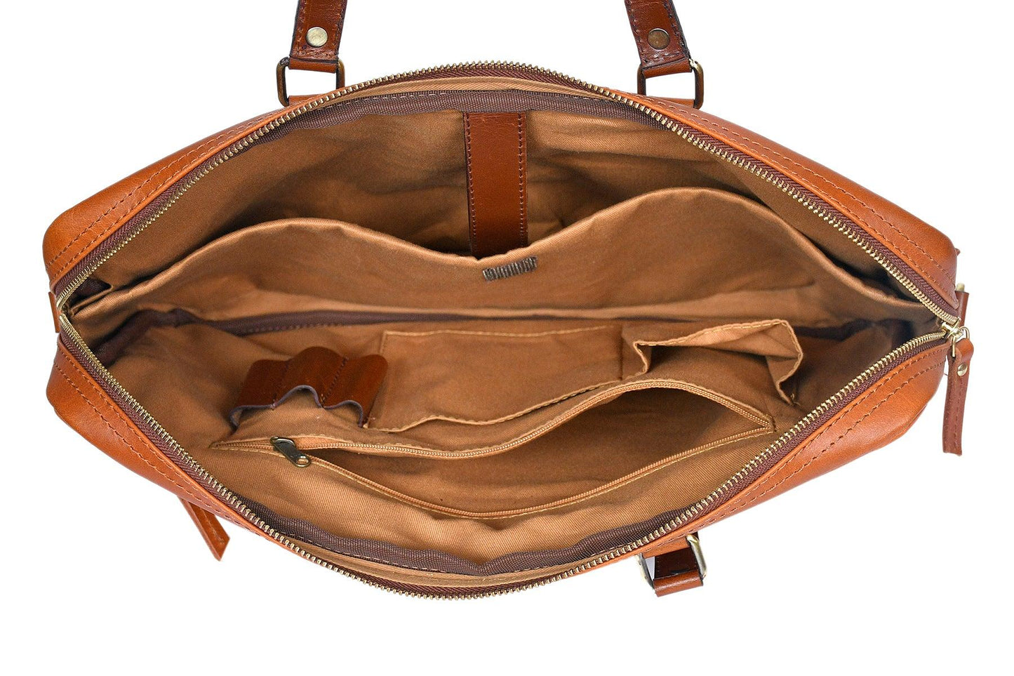 Premium Premium Leather Laptop Bag For Office And To Carry Your Full Size Laptop anywhere Safely. Art: BG-1542 Pack of 25