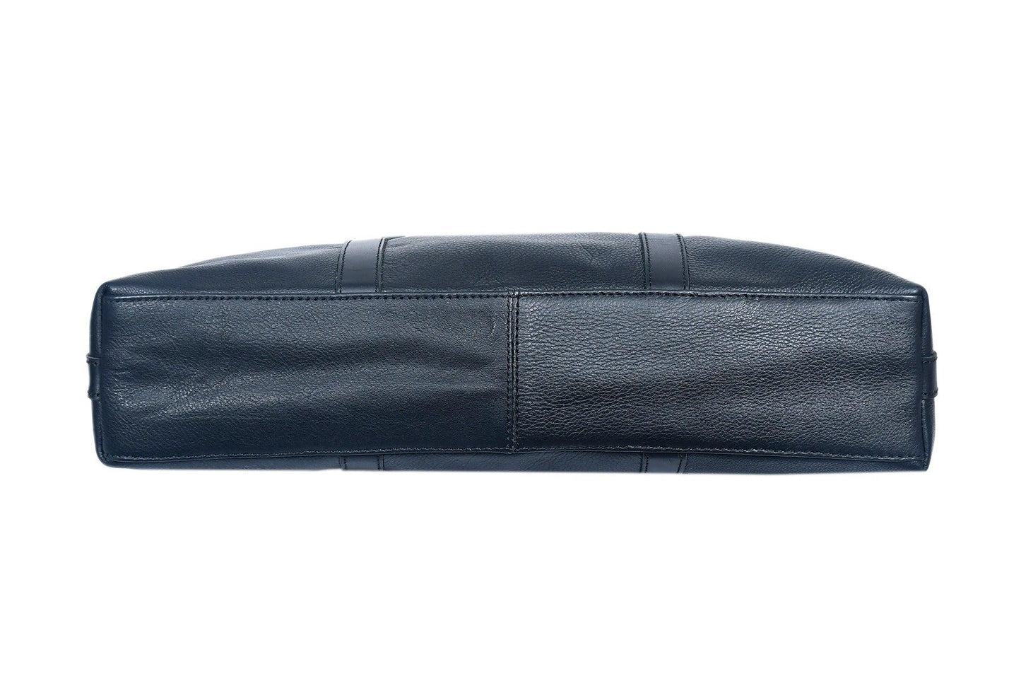 Black color pure leather laptop bag for office use with shoulder strap, Art: BG-1549 Pack of 25