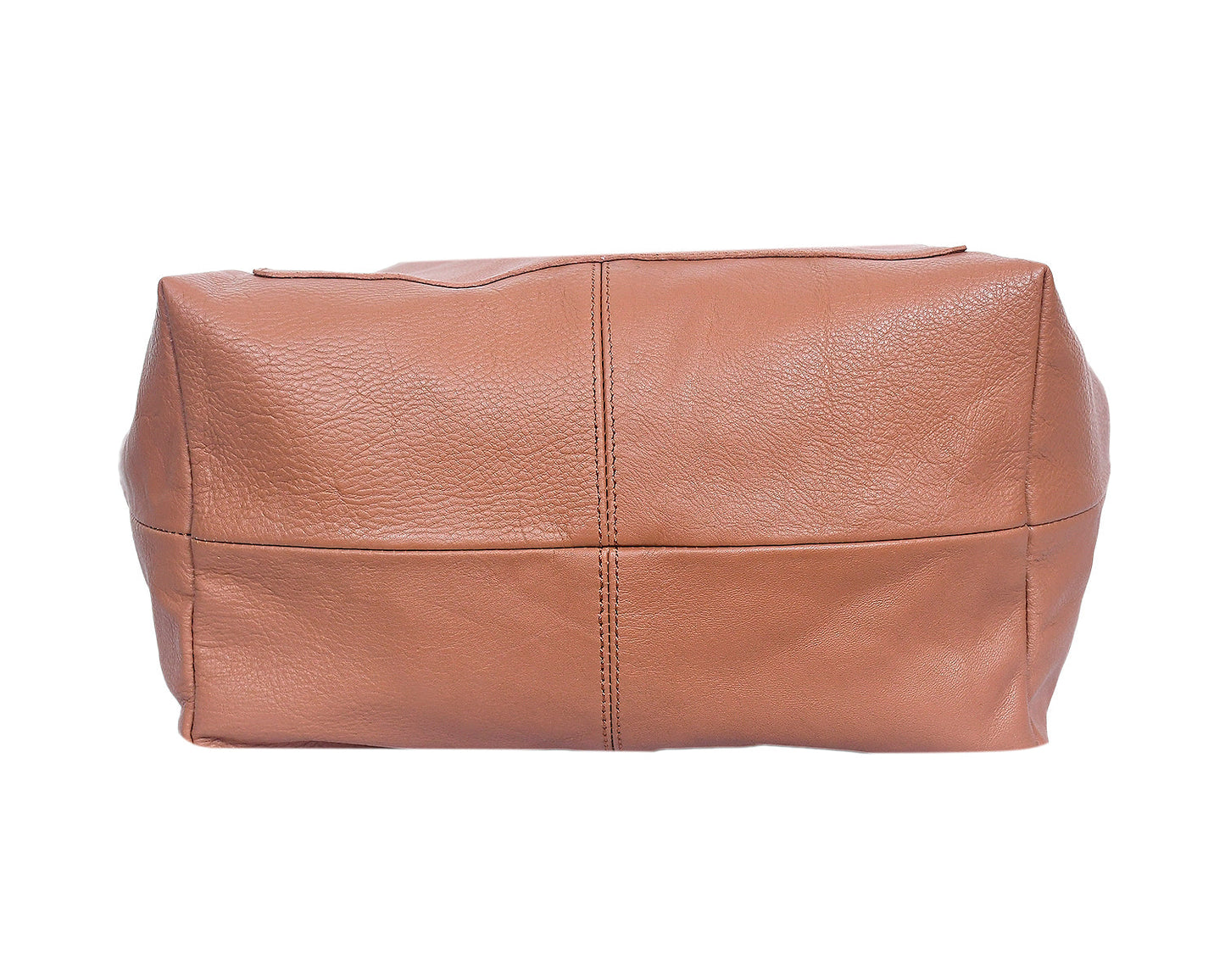 Timeless Elegance: Tan Leather Tote Bag. Art: BG-1547 Pack of 25