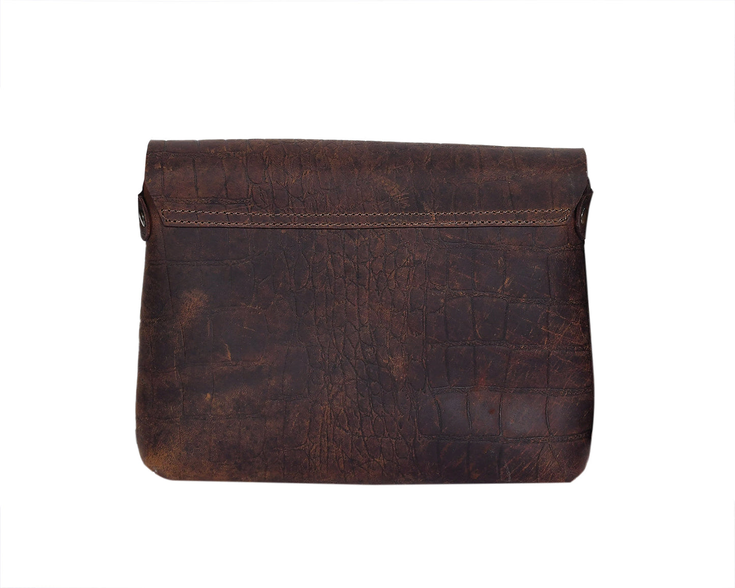 Elevate Your Style with Our Brown Croco Leather Sling Bag. Art: BG-1448 Pack of 25