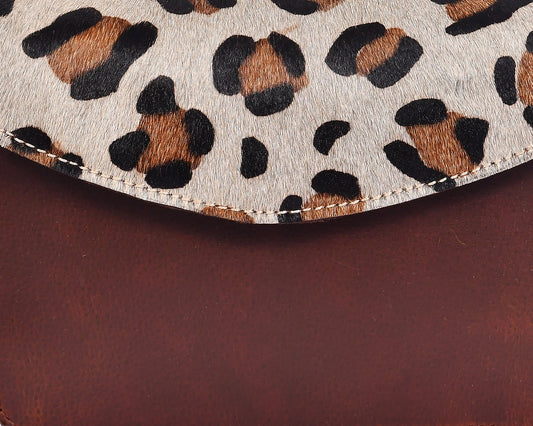 Luxurious Sling Bag with Printed Hair on Leather - Elevate Your Style. Art: BG-1451 Pack of 25