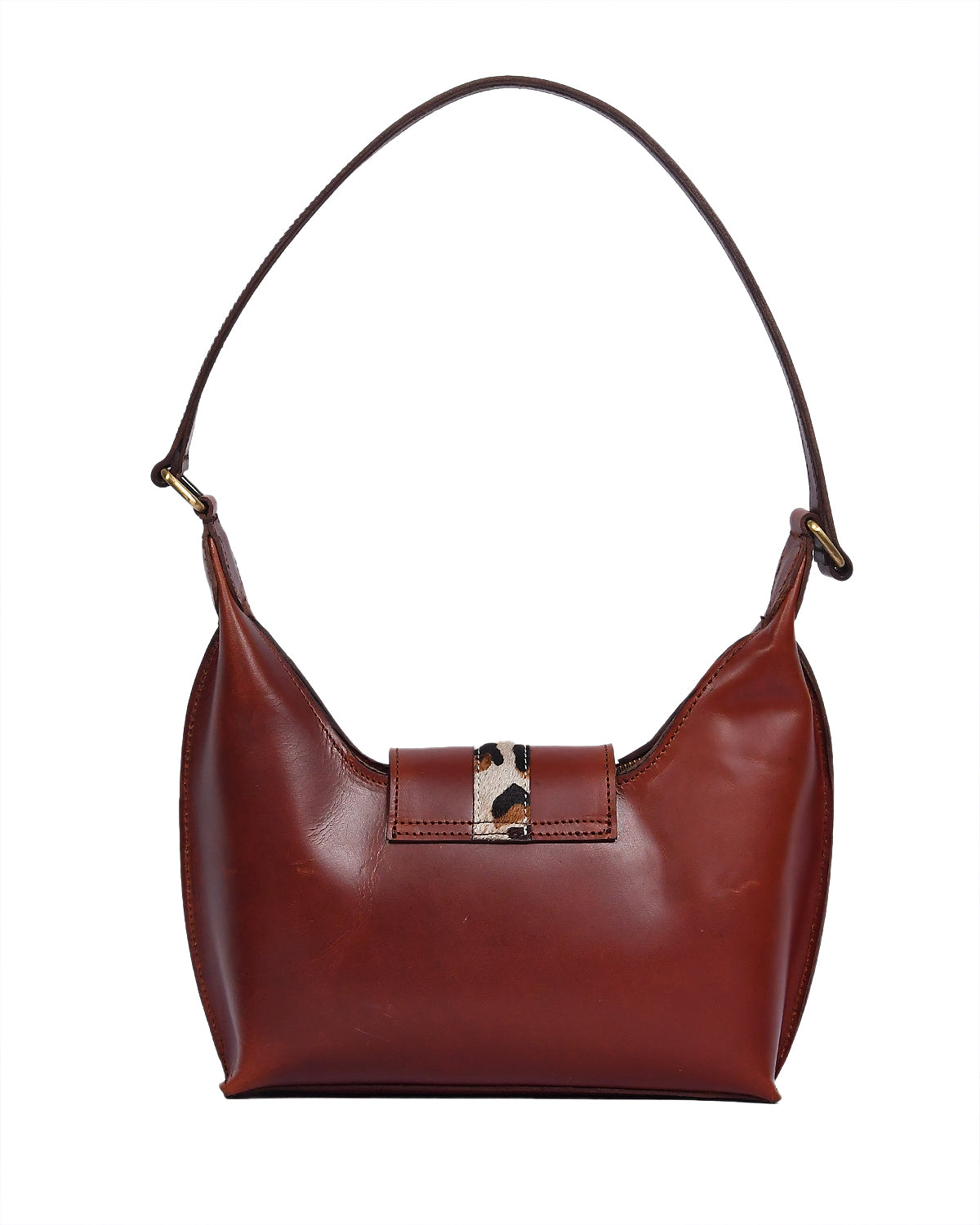 Brown Leather Shoulder Bag - The Perfect Blend of Style and Functionality. Art: BG-1457 Pack of 25