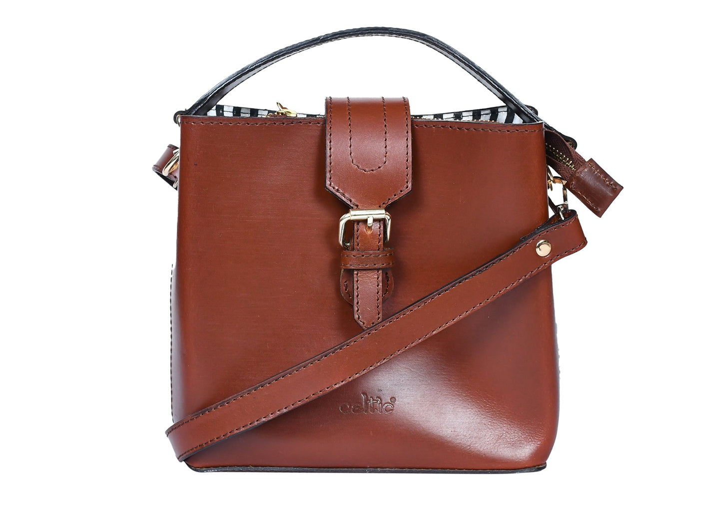 Elevate Your Style with Our Premium Brown Sling Bag,  Art: BG-1562 Pack of 25