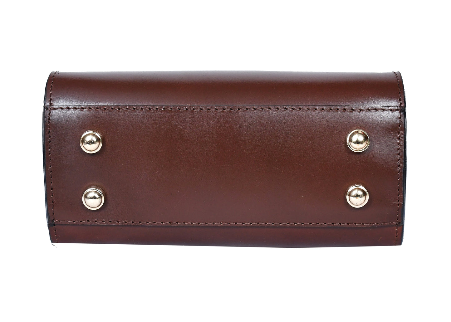 Brown color pure leather sling bag for girls and women with glorious finished work. Art: BG-1566 Pack of 25