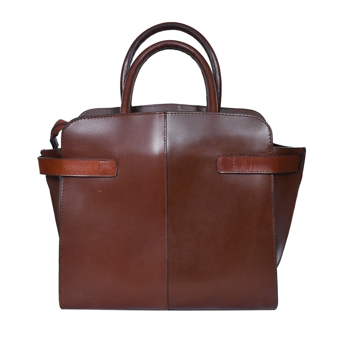 Brown or black color pure leather Shoulder bag for girls and women with glorious design | Party wear.  Art: BG-1555 Pack of 25